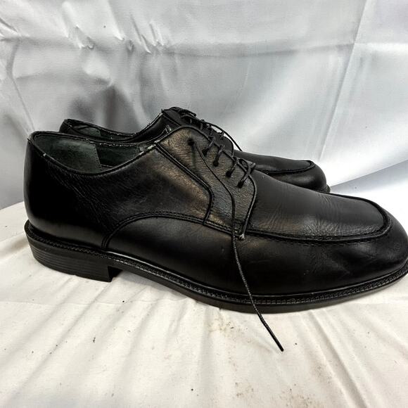 SKU 2055 Dockers Prostyle Size 13M Black Leather Oxfords Tie-Up Dress Shoes main image 4
